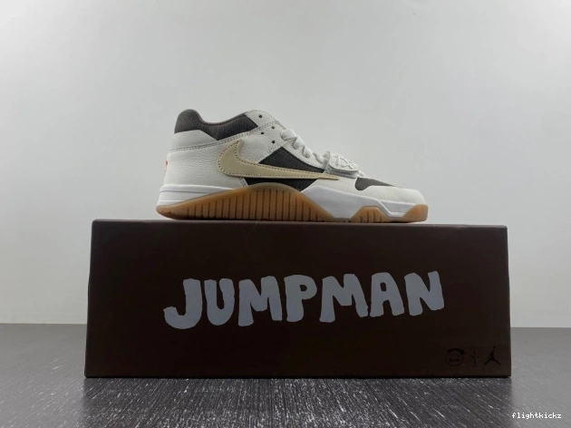 JORDAN X TRAVIS FZ8117-100 THE SCOTT CUT CHECK 0820